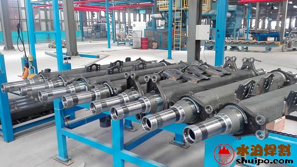 車橋底板、附件焊接效果